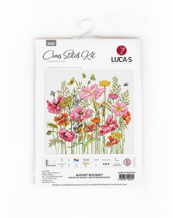 Набор для вышивания «Августовский букет» — картинка 6