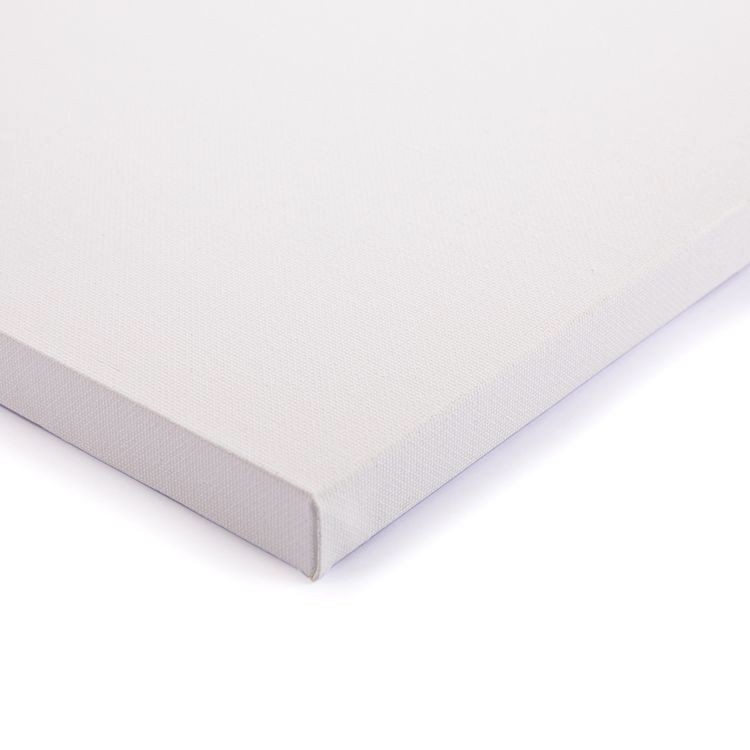 Холст грунтованный на подрамнике, 100% хлопок, 20х30 см, 260 г/м2, Аква-колор — картинка 4