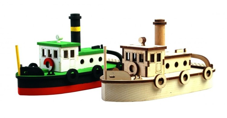 Конструктор из дерева «Буксир», Древо игр — картинка 2