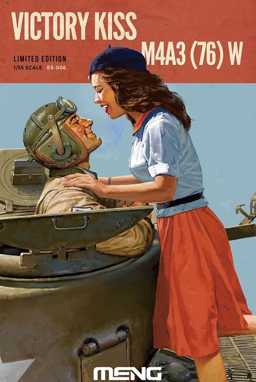 Сборная модель «Victory Kiss M4A3 (76) W Limited Edition» — картинка 2