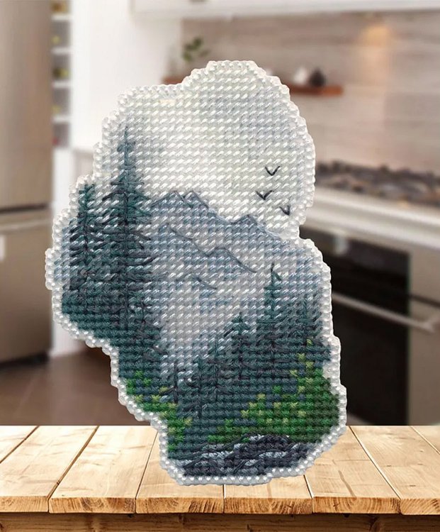 Набор для вышивания «Магнит. Пейзаж» — картинка 4