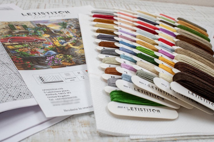 Набор для вышивания «Ранний вечер в Аволе» — картинка 2