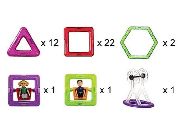 Магнитный конструктор «Карусель» — картинка 3