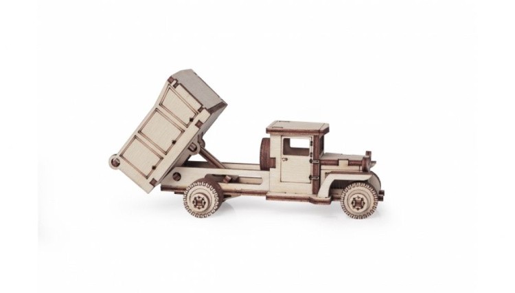 Конструктор из дерева «Грузовичок Самосвал», Lemmo — картинка 3