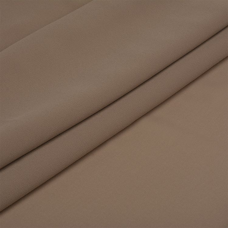 Ткань Креп-шифон, 5 м, ширина 150 см, 105 г/м2, цвет: какао, TBY — картинка 2