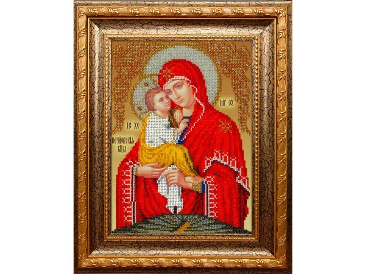 Набор вышивки бисером «Богородица Почаевская» — картинка 2