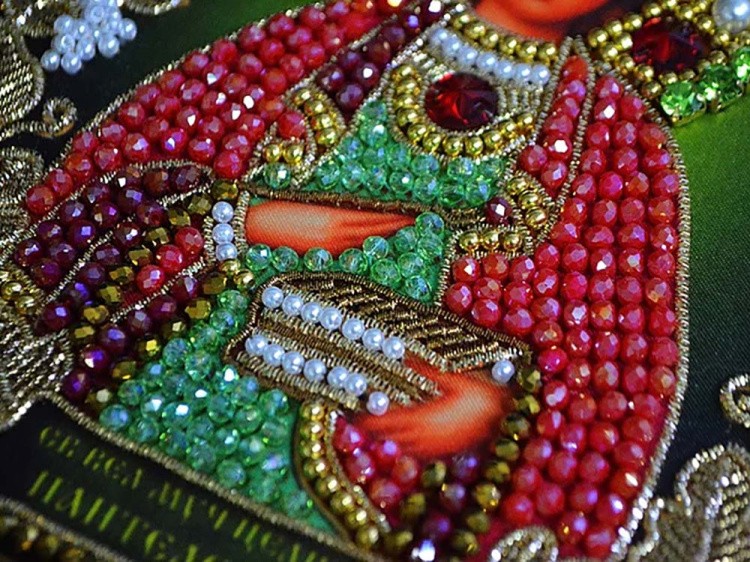 Набор вышивки хрустальными камнями «Святой Пантелеймон» — картинка 8