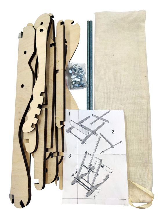 Конструктор из дерева «Мольберт-подставка настольный» — картинка 2