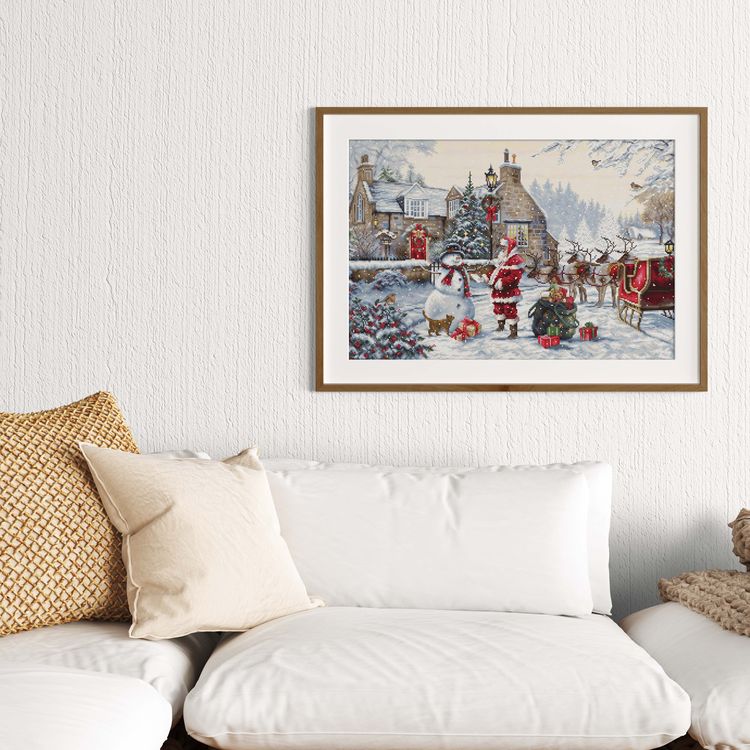 Набор для вышивания «Коттедж Санты» — картинка 10