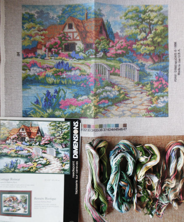 Набор для вышивания «Умиротворенный коттедж» — картинка 2