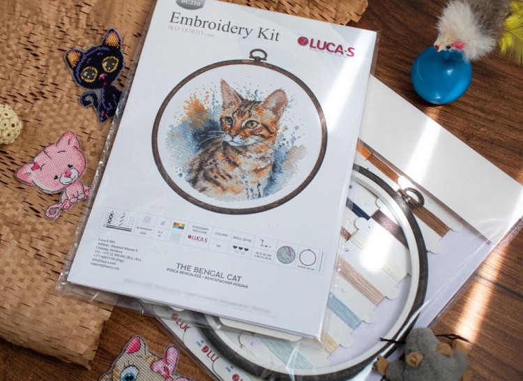 Набор для вышивания «Бенгальская кошка» — картинка 4