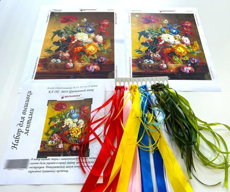 Набор для вышивания «Цветочный микс» — картинка 5