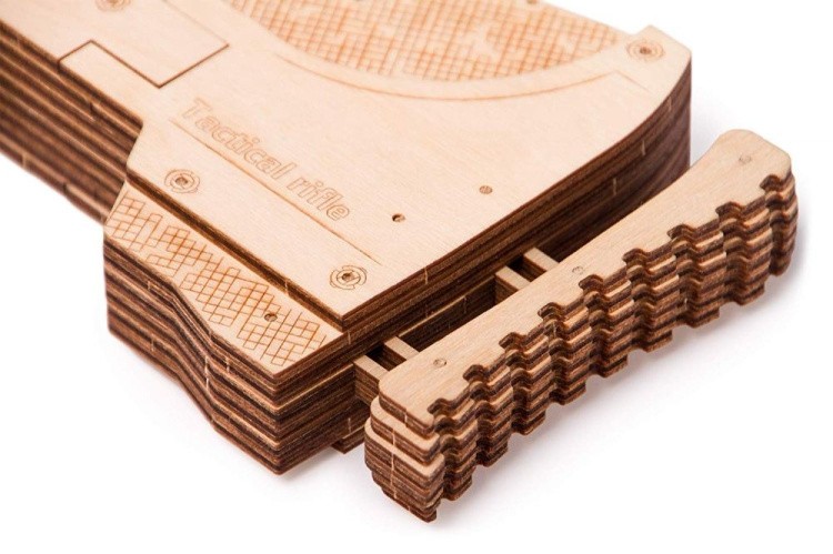 Конструктор из дерева «Штурмовая винтовка USG-2», Wood Trick — картинка 6