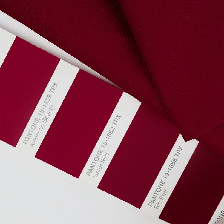 Ткань ТиСи поплин стрейч, 5 м x 150 см, 110 г/м², цвет: ягодный, TBY — картинка 4