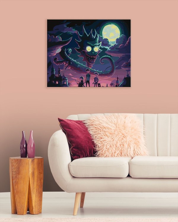 Картина по номерам «Рик-мутант» — картинка 3