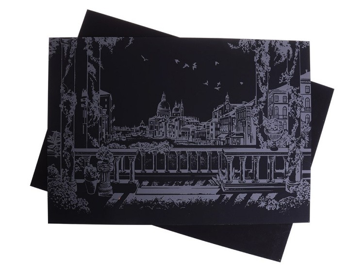 Скретч-картина «Venice» (цветная) — картинка 2