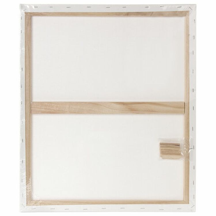 Холст на подрамнике BRAUBERG ART DEBUT, 50х60 см, грунтованный, 100% хлопок, мелкое зерно — картинка 3