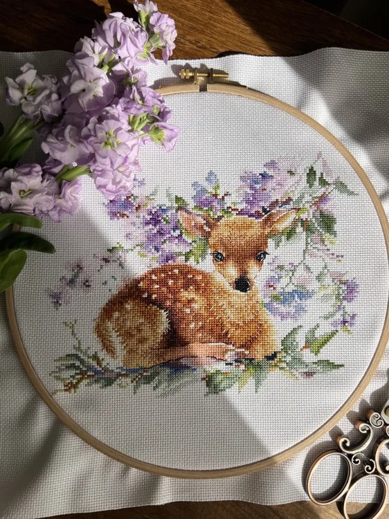 Набор для вышивания «Оленёнок» — картинка 6