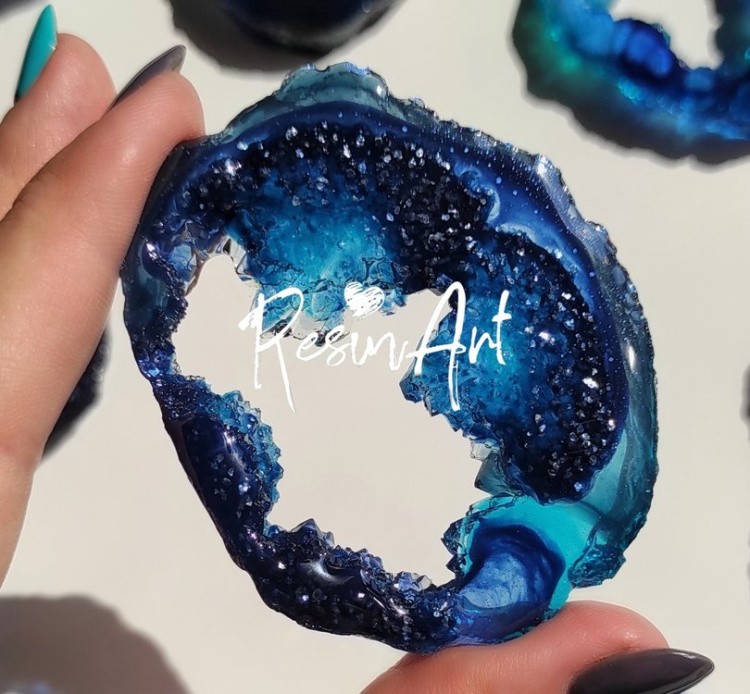 Жеода №4 - Силиконовый молд, ResinArt — картинка 4