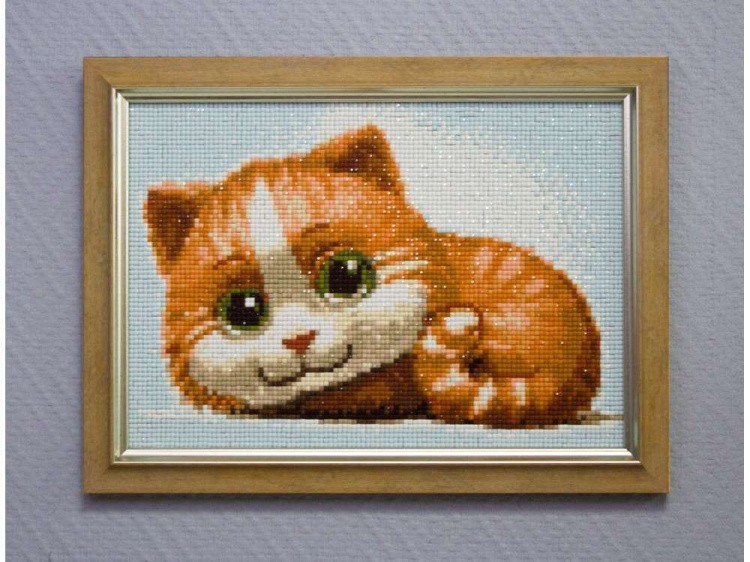 Алмазная вышивка «Рыжик» — картинка 4
