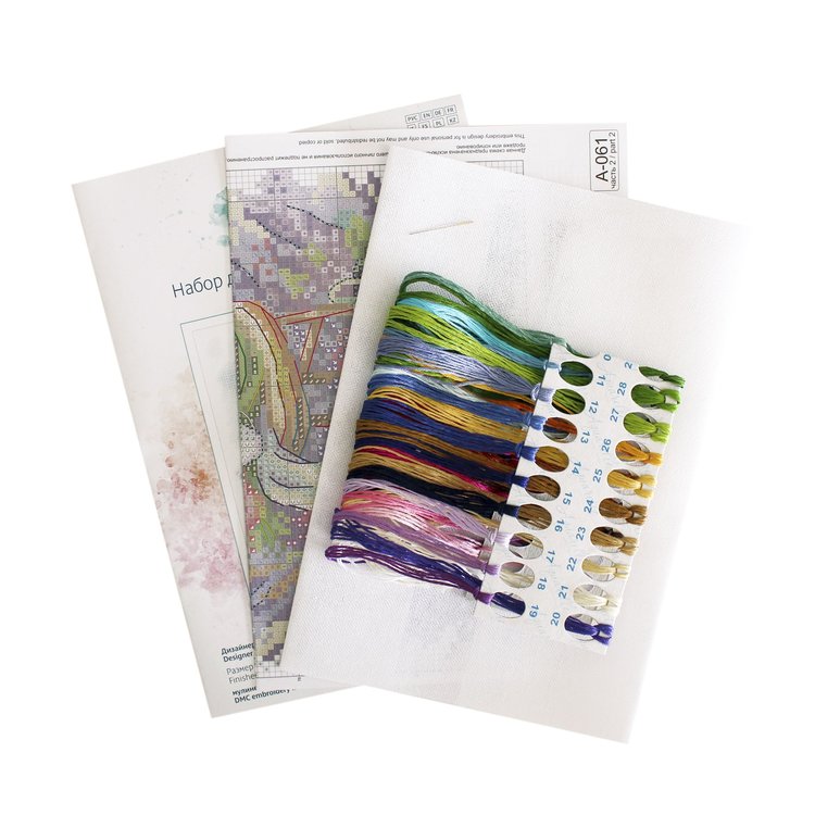 Набор для вышивания «Лавандовый завтрак» — картинка 5