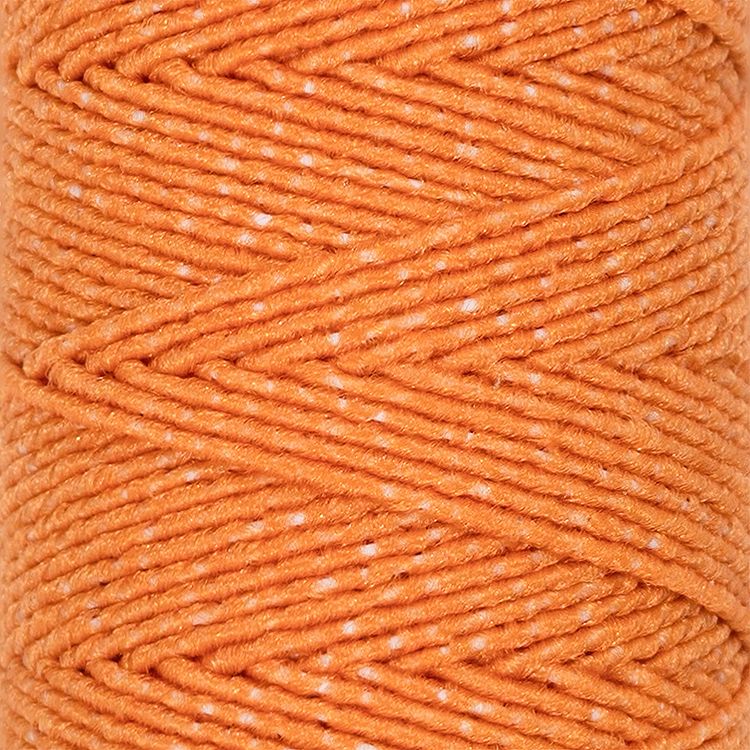 Нитки «спандекс», 60% латекс, 40% полиэстер, 10 шт. по 25 м, цвет: №145 темно-оранжевый, Gamma — картинка 2