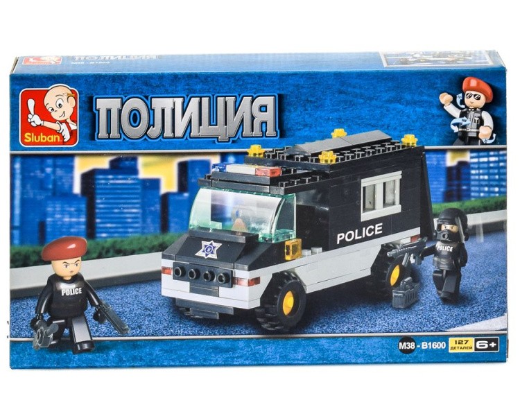 Конструктор «Военная полиция.Патрульная машина», 127 деталей — картинка 3