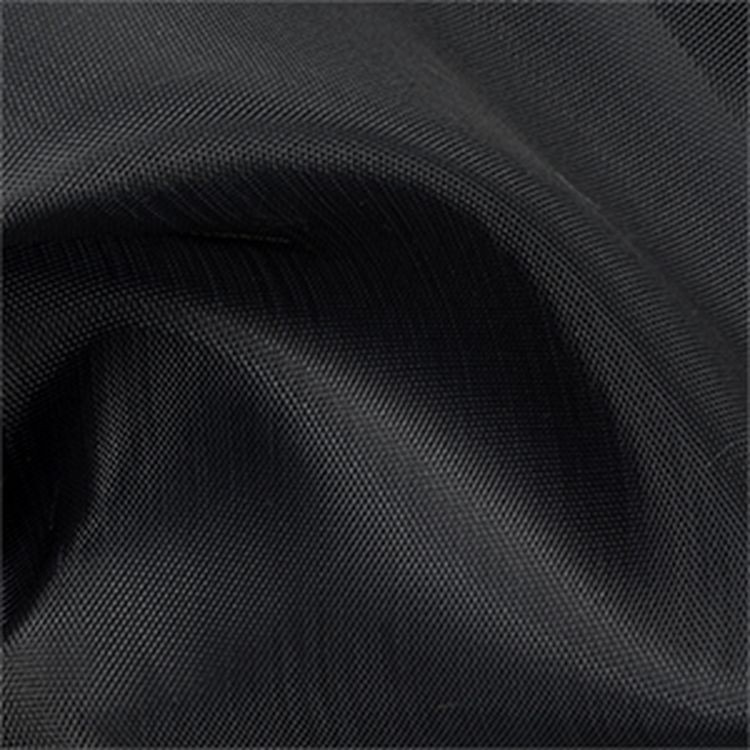 Ткань подкладочная Таффета, нарезка, 10 м, ширина 150 см, цвет: черный, IDEAL
