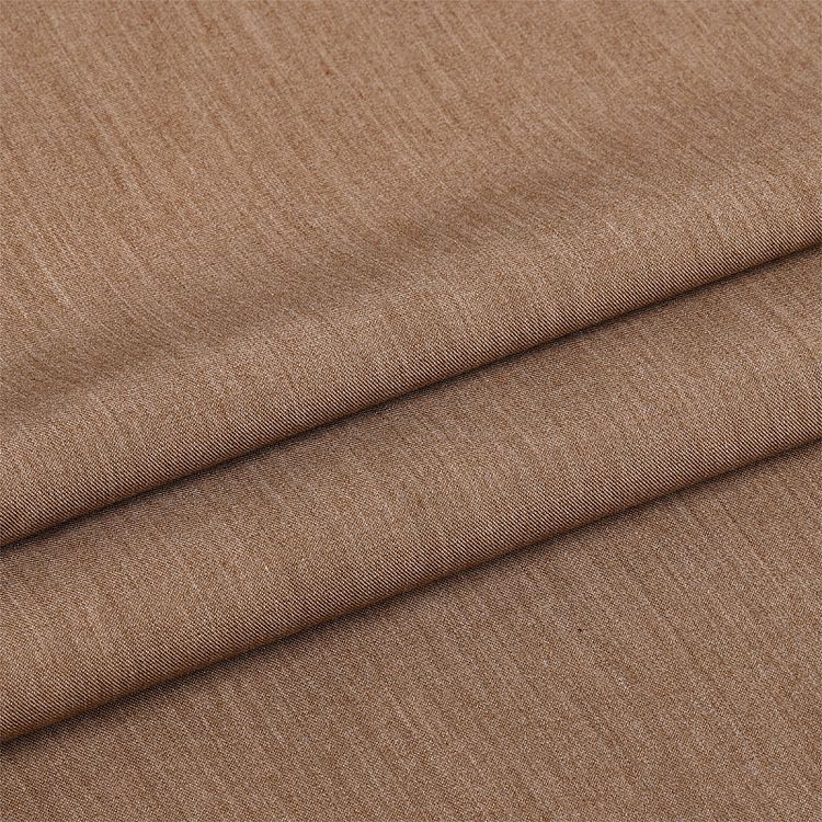 Ткань Костюмная Гальяно, 5 м, ширина 150 см, 200 г/м2, цвет: темно-бежевый меланж, TBY — картинка 2