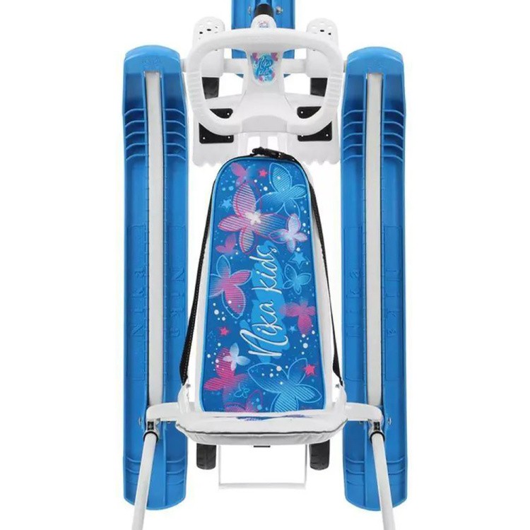 Снегокат детский со спинкой Тимка спорт 6 с бабочками — картинка 6