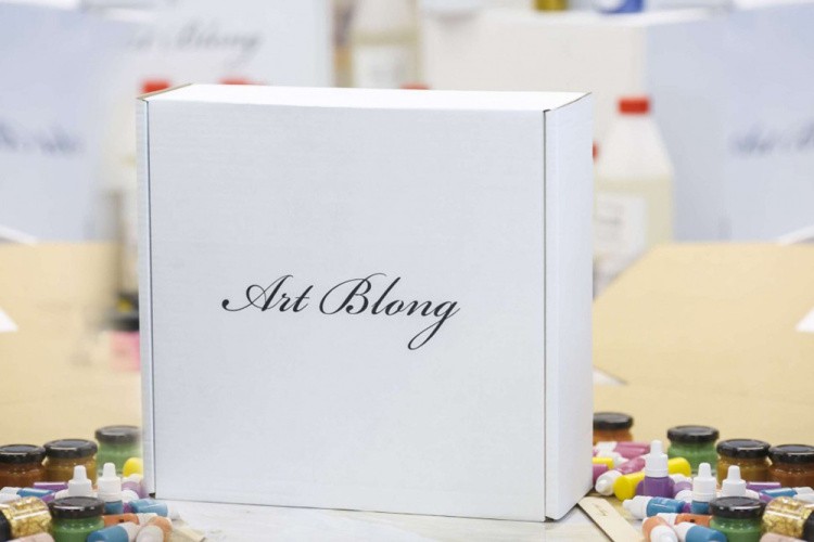 Набор для рисования алкогольными чернилами, планшет 30х30 см, Art Blong — картинка 9