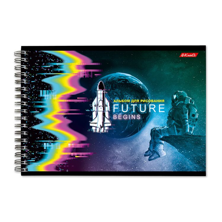 Альбом для рисования «Игры разума», 100 г/м2, A4, на гребне, 4 альбома по 40 л., SVETOCH — картинка 4