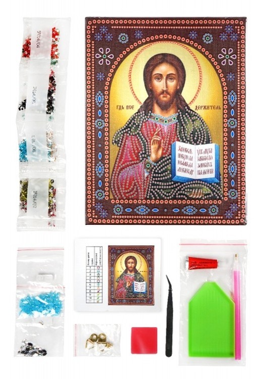 Алмазная вышивка 5D «Господь Вседержитель» — картинка 2