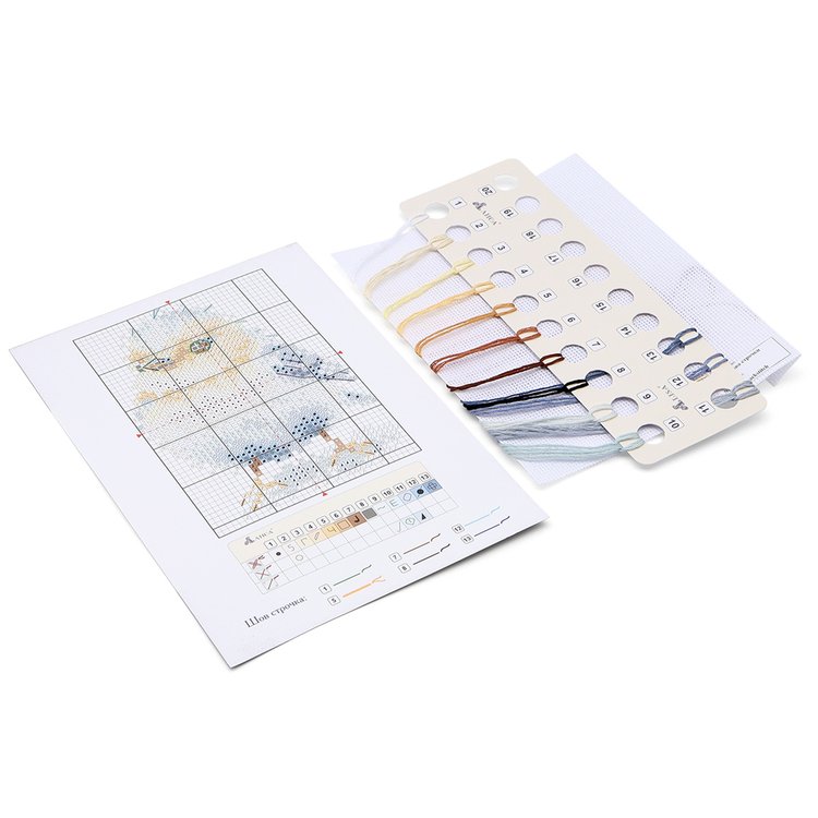 Набор для вышивания «Птички-невелички Вью!» — картинка 3