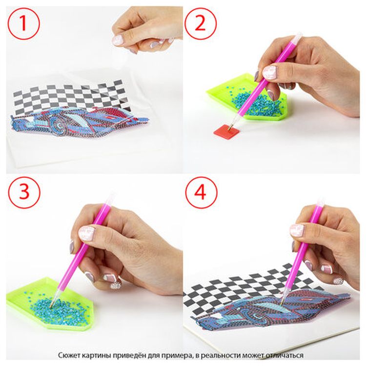 Алмазная вышивка «Бабочка» — картинка 3