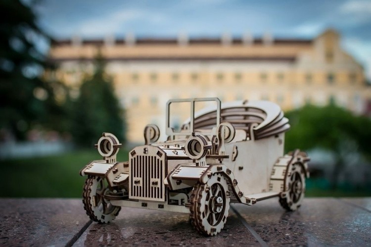 Конструктор из дерева «Retrocar Форд Т», Eco Wood Art — картинка 4