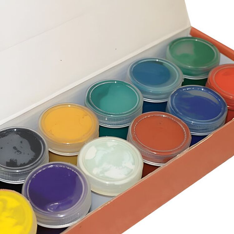 Гуашь художественная «Сонет», 12 цветов по 40 мл — картинка 3