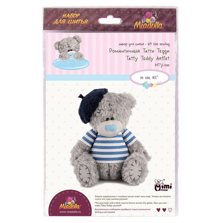 Набор для шитья «Романтичный Татти Тедди» — картинка 3