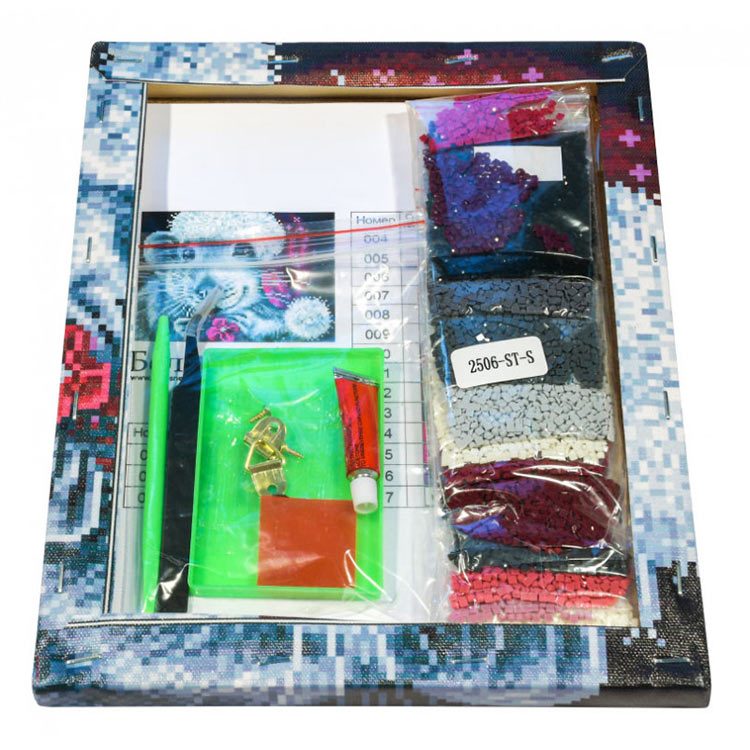 Алмазная вышивка «Поздравляю!» — картинка 3