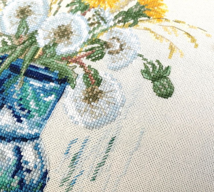 Набор для вышивания «Букет одуванчиков» — картинка 2