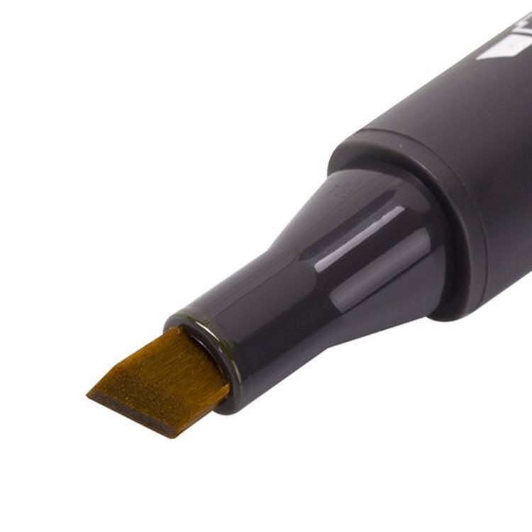 Маркер для скетчинга двусторонний 1 мм - 6 мм BRAUBERG ART CLASSIC, цвет: светлый желто-серый — картинка 3