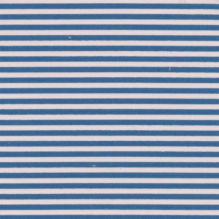 Ткань для пэчворка «БАБУШКИН СУНДУЧОК», 50x55 см, 140 г/м2, 100% хлопок, цвет: БС-34 полоска, ярко-синий, Peppy
