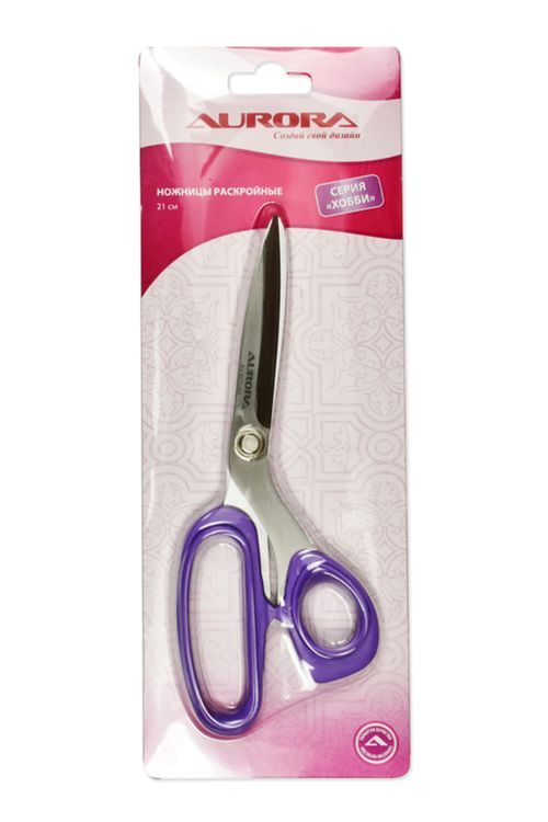Ножницы раскройные, 21 см, Aurora — картинка 5