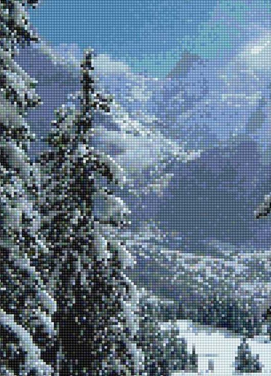 Алмазная вышивка «Красота зимы»