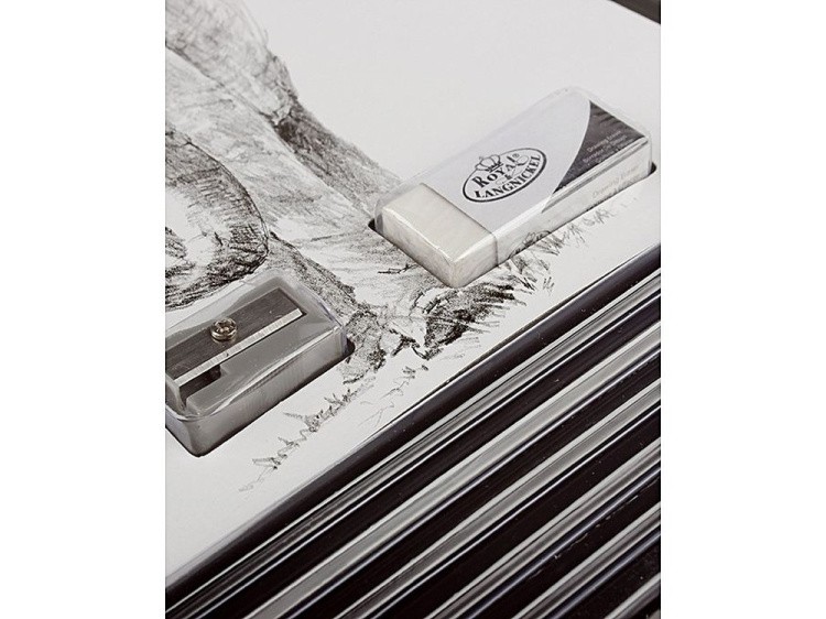 УЦЕНКА. Набор для скетчинга «Слон» (вскрыта упаковка) — картинка 3