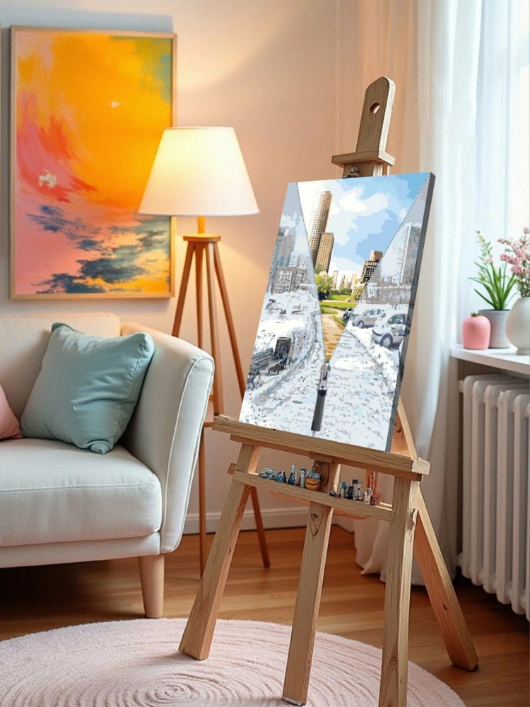 Картина по номерам «Смена сезонов» — картинка 9