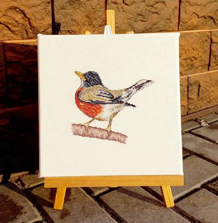 Набор для вышивания «Странствующий дрозд» — картинка 4
