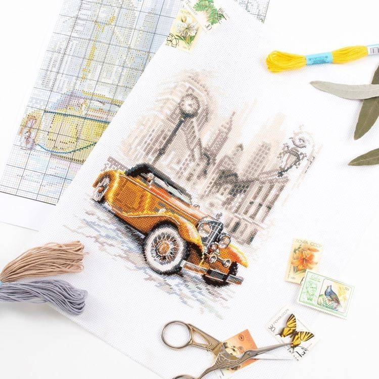 Набор для вышивания «Ретро стиль. Нью-йорк» — картинка 7