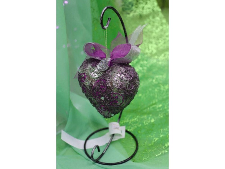 Сердце пластиковое половинками (d 10 см), 2 шт. — картинка 10