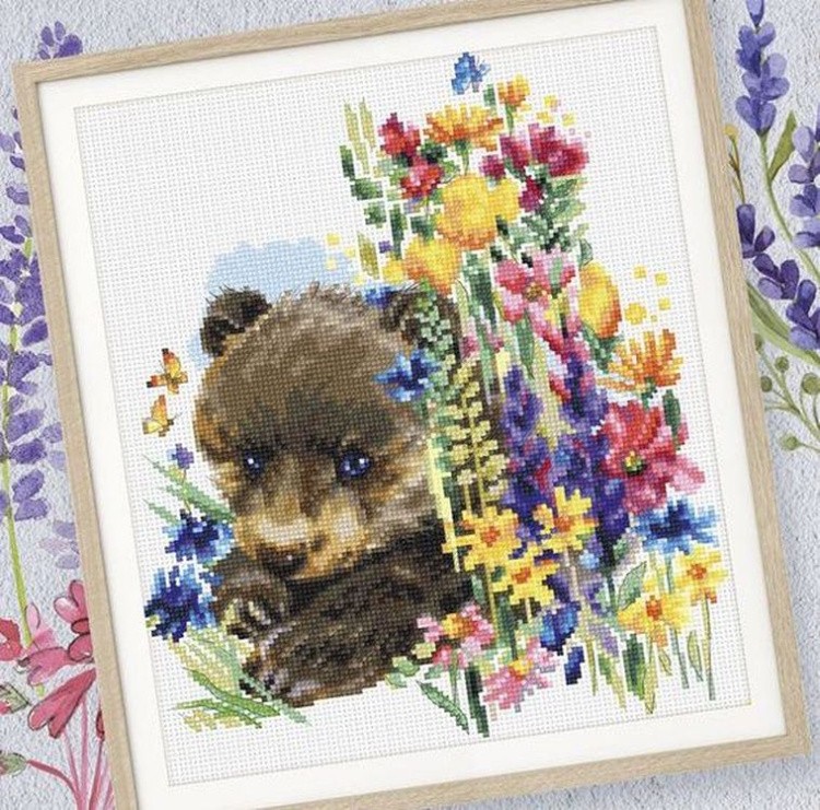 Набор для вышивания «Тот, кто любит цветы» — картинка 3